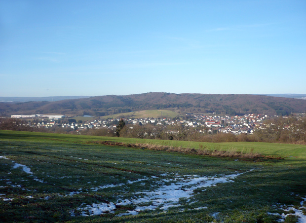 Winterlandschaft um Hoppstädten Weiersbach